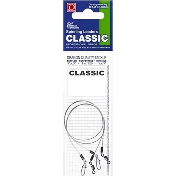 Vrták Návazec Dragon 1x19 Surflon A.F.W Classic ocel 8 kg 30 cm