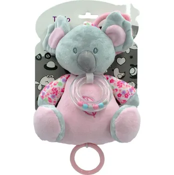 plyšák PLYŠ Usínaček koala růžová 18cm na natažení s melodií *PLYŠOVÉ HRAČKY* | 175103