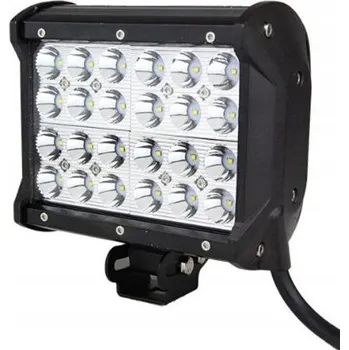 Přídavný světlomet Panelové pracovní světlo světlomet LED 72W quad 12V 24V