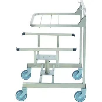 VOZÍK POJÍZDNÝ NEREZOVÝ - 3x GN 1/1