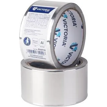 Lepicí páska Hliníková páska, 50 mm x 10 m, VICTORIA FACILITY