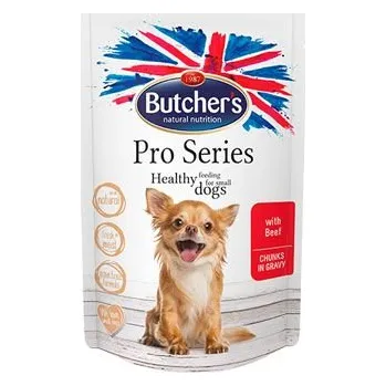 Krmivo pro psa Butcher's Dog Pro Series hovězí kapsa 100g
