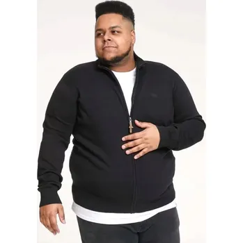 Pánský svetr D555 černý svetr s polovičním rolákem, velikost XXL