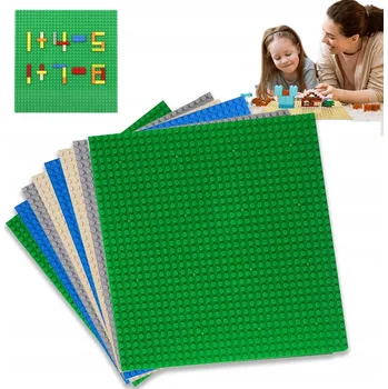 ostatní stavebnice STAVEBNÍ DESKA PRO KOSTKY 8KS 4 Barvy 32x32