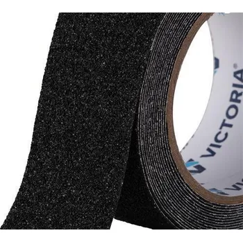 Lepicí páska Protiskluzová páska, černá, 50 mm x 5 m, VICTORIA FACILITY