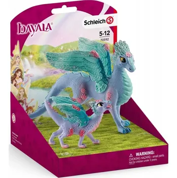 Schleich 70592 Květinový Drak Máma a Mládě