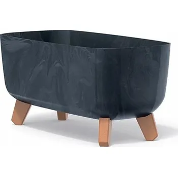 Květináč Šedý plast Květináč Prosperplast 39 cm x 19,5 x 18,7 cm