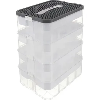 Skříňka na nářadí Úložný box , 29l, 4 patra, Kruzzel