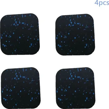 podložka na cvičení Protihluková podložka gumová | fitness vybavení | cvičební pomůcka - 4 ks