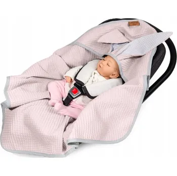 Zavinovačka Zavinovačka pro miminko Floo For Baby 78x78 cm, růžový králíček