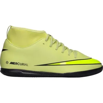 Kopačky Dětské sálovky Nike JR MERCURIAL SUPERFLY 10 CLUB IC 1.5Y Žlutá, Černá