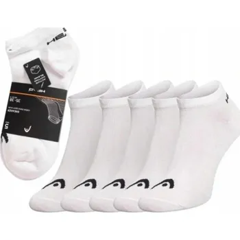 Dámské ponožky Kotníkové Ponožky Head 35-38, 3 ks v bílém balení