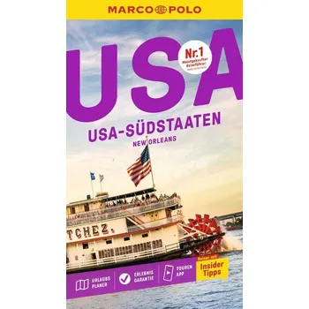Cestování MARCO POLO Reiseführer USA Südstaaten, New Orleans - Helmhausen, Ole [DE] (2025, Brožovaná, MairDuMont)