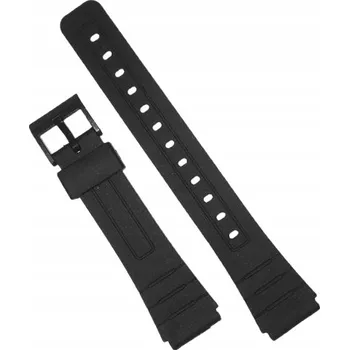 Řemínek na hodinky Řemínek k hodinkám Diloy černý, gumový, 18 mm