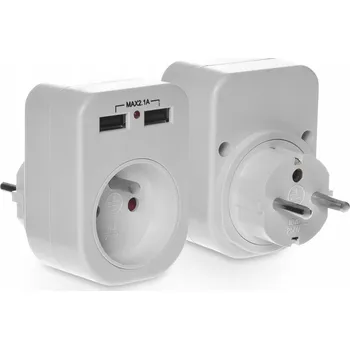 Rozbočovač s USB nabíječkou R-1USB Varšava