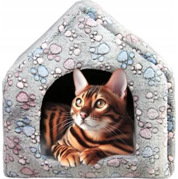 Pelíšek pro psa Dům, Bouda, Pelíšek kotec potah , pro kočky kotě