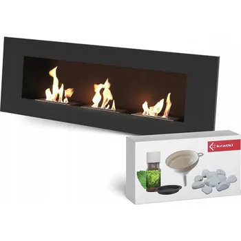 Biokrb Biokrb závěsný Kratki 120 x 40 x 14,2 cm černý