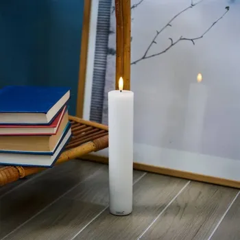 Svíčka SIRIUS LED svíčka Sille, bílá, 25 cm
