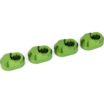 RC náhradní díl Traxxas držák čepu těhlice hliníkový zeleně eloxovaný (4) - TRA7743-GRN