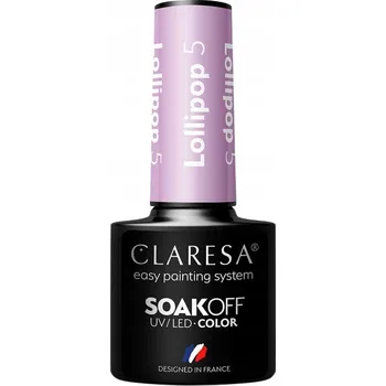 Lak na nehty UV/LED PASTELOVÁ SVĚTLE FIALOVÁ