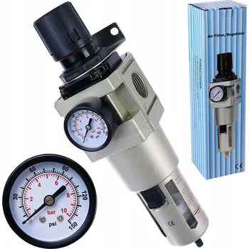 Kompresor REDUKTOR TLAKU VZDUCHU S FILTREM 1" PRO KOMPRESOR PRŮMYSLOVÝ