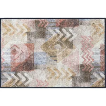 Rohožka wash+dry DVEŘNÍ ROHOŽKA, 50/75 cm, béžová, světle hnědá - Online Only koberce & rohožky - 004336065389