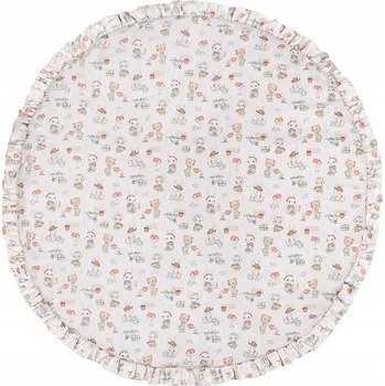 Hrací deka Hrací Podložka HARPER FLOWERS 100% bavlna