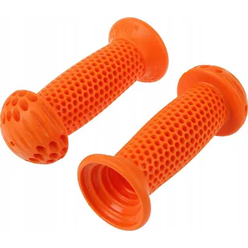 Příslušenství pro čtečku elektronické knihy Sportown dětské gripy na kolo 101 mm oranžové rukojeti měkké rukojeti
