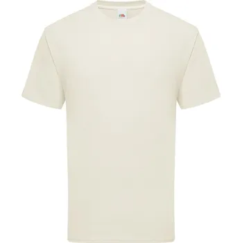 pracovní tričko Fruit of the Loom Tričko Iconic 195 T, krátký rukáv, pánské COT16142210005-natural 2XL Naturální