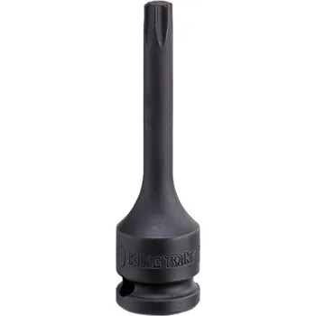 Gola hlavice Hlavice zástrčná prodloužená rázová King Tony 3/8 CrMo TORX T20 306320