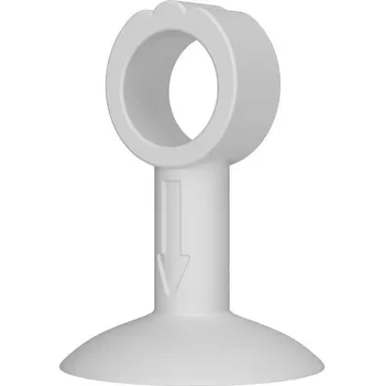 dveřní zarážka Silikonový tichý doraz dveří | dveřní zarážka, ochrana stěny - Bílý