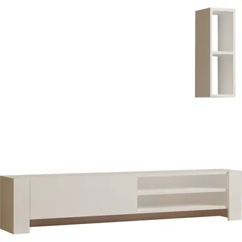 Nábytek Televizní stolek Naz White, bílá