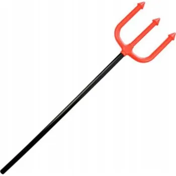 Karnevalový kostým ČERTŮV TROJZUBEC VIDLE DOPLŇKY NA HALLOWEEN KOSTÝM PŘEVLEK