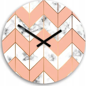Hodiny Nástěnné hodiny mramorové tiché