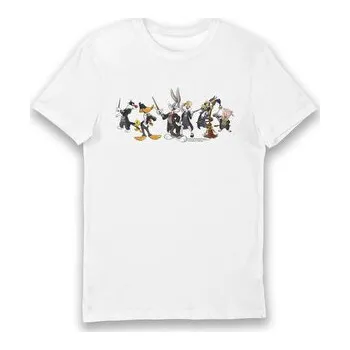 Dámské tričko Bioworld Tričko bílé s postavičkami, Looney Tunes & Harry Potter Velikost: 2XL