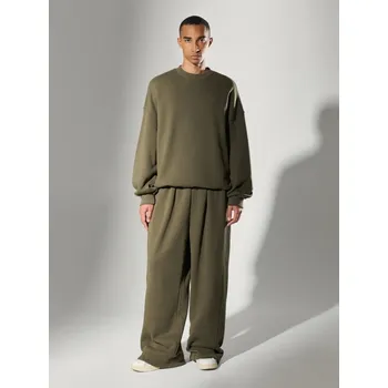 Pánské kalhoty Tepláky - S - House - khaki - 203HE-87X