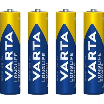 Článková baterie Varta Longlife Power 4x AAA