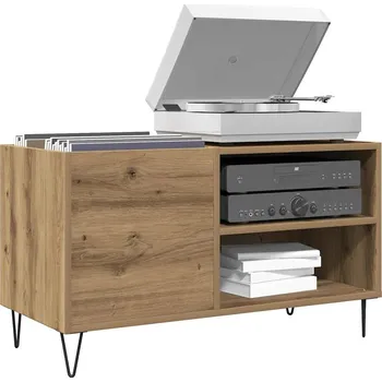 Komoda vidaXL Skříňka na LP desky 84,5x38x48 cm kompozitní dřevo [831702] Barva: dub artisan