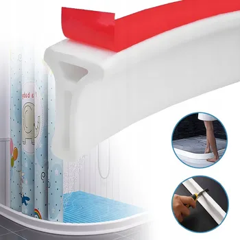 Samolepicí Ochranná Lišta k Prahu 2m, Ohybatelná v Rozsahu 360°