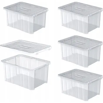 Úložný box Uzavřená nádoba Prosperplast 30 x 40 x 20 mm, sada 5 kusů