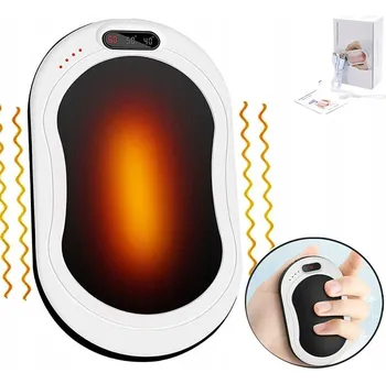 ELEKTRICKÝ OHŘÍVAČ RUKOU A POWERBANKA 2V1 USB OHŘÍVAČ DLANÍ 6000MAH