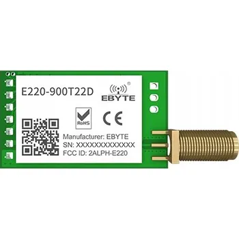 Rádiový modul E220-900T22D LoRa 868MHz, dosah 5 km