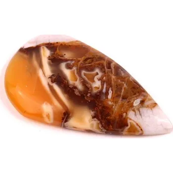 Přírodní kámen Kabošon Magnezit Divokého Koně č.6781 (34x20x5mm)