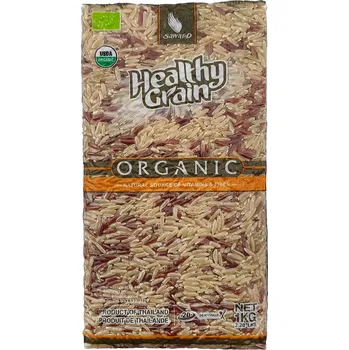 Rýže Sawat-D Hnědá a červená rýže BIO 1000 g