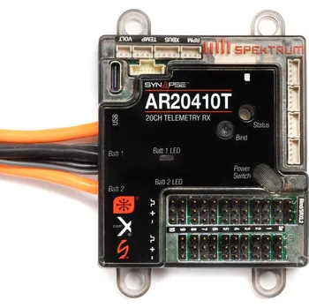 RC model letadla Spektrum přijímač AR20410T 20CH PowerSafe s telemetrií - expresní doprava