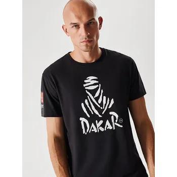 Moto dres Diverse extreme team - Rallye Dakar - triko DKR0122R barva černá / bílá S