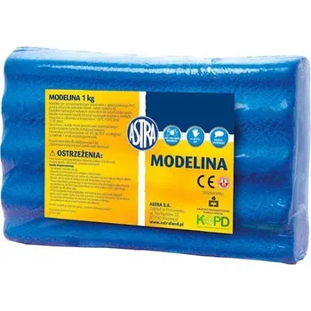 Modelovací hmota Astra MODELÍNA MODRÁ 1 kg POLSKÝ výrobek