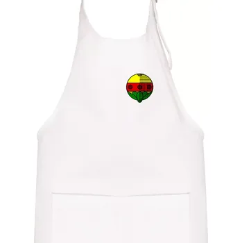 Kuchyňská zástěra Prší - Kule - Dětská zástěra na vaření - Univerzální velikost ( Bílá )