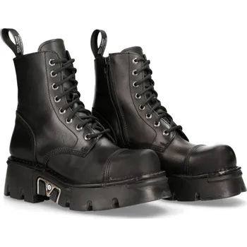 Pánská zimní obuv boty NEW ROCK - METALLIC