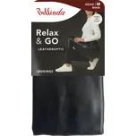 Bellinda legíny v koženém vzhledu LEATHEROPTIC, velikost M, černé